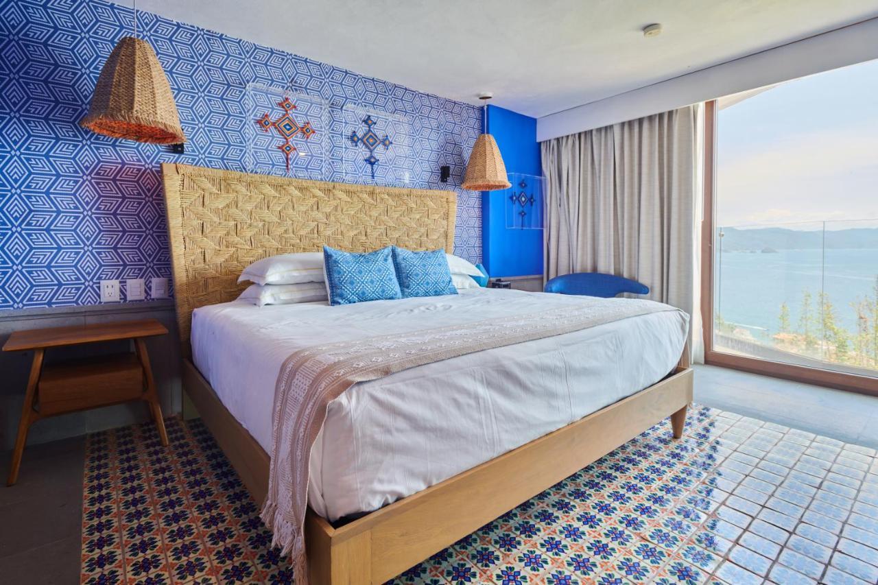 Hotel Luxury Patio Azul (Adults Only) Puerto Vallarta Esterno foto Deluxe Ocean View Room